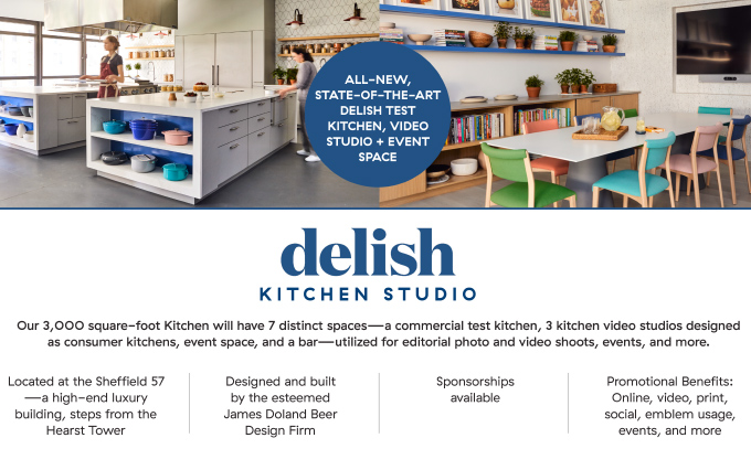 Kitchen Studio - Delish Magazine Media Kit
